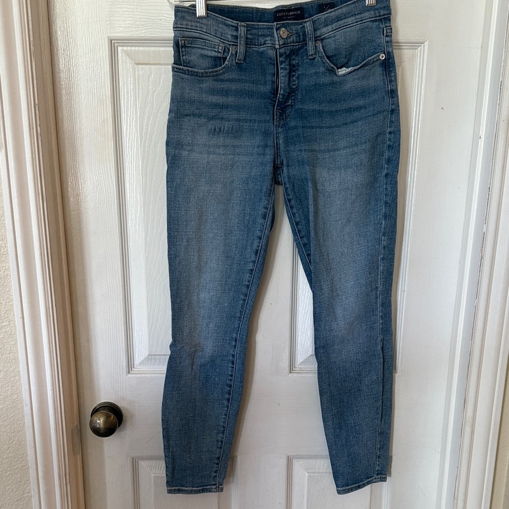 Lucky Brand Denim Cropped Jeans